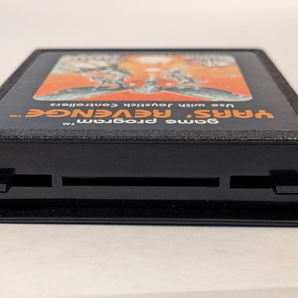 Vintage Atari 2600 Yars' Revenge With Rare‎ Comic Book & Manual Untested